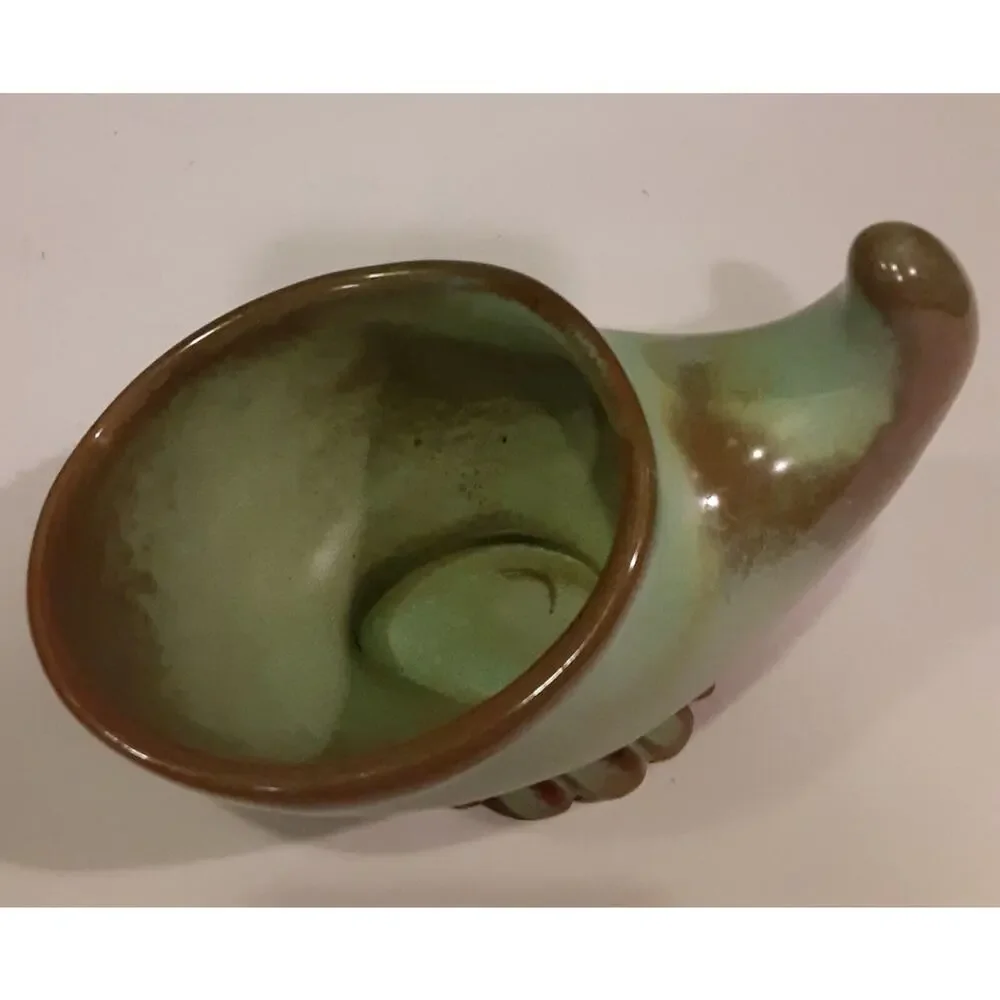 Vintage Frankoma Pottery#123 Cornucopia Thanksgiving